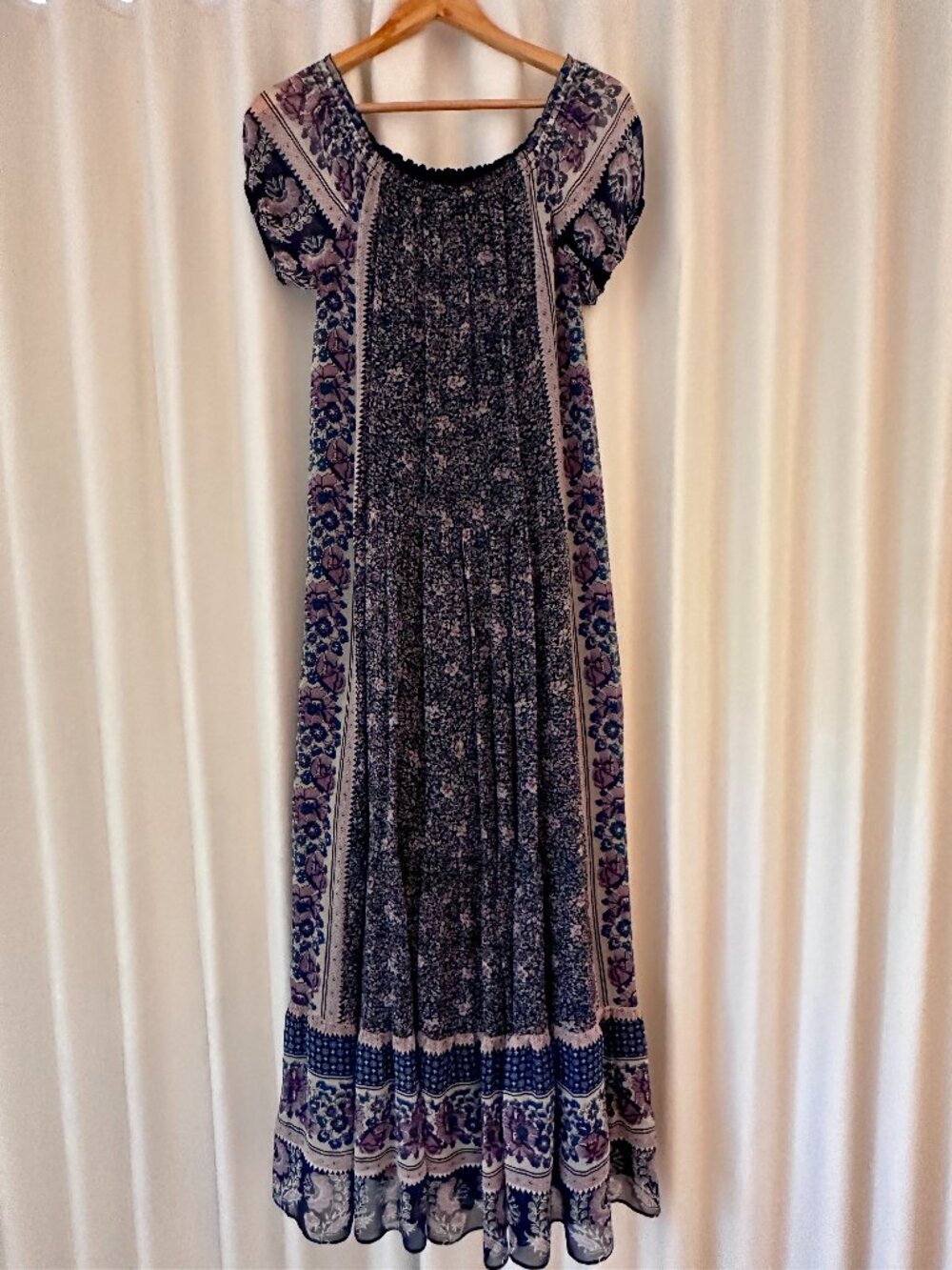 Joie Floral Maxi Dress Size XS